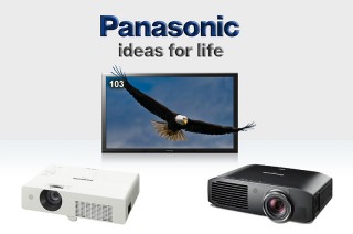 Panasonic projektorok, monitorok